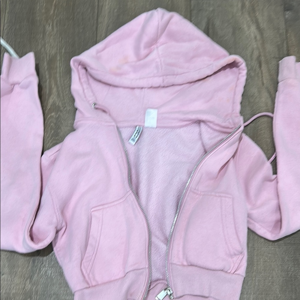 Pink Kids Hoodie Divided